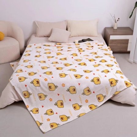 Teppe Kast teppe for sofa og seng, plysj komfortabel