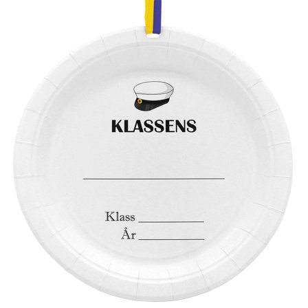 Papperstallrikar Klassnominering 4-pack