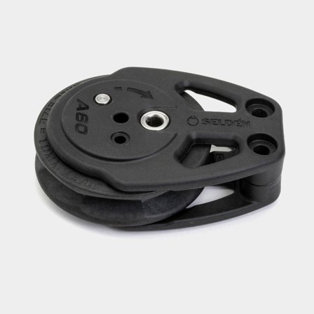 Seldén A60 - 60 mm Automatic Ratchet Block, Cheek, Clockwise (406-350-55)