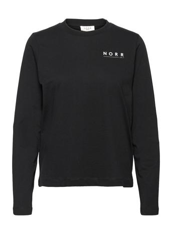 Logo Ls Tee Black NORR