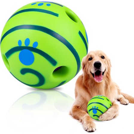 Hundeleke - Interaktiv hundeleke, fniseball, hard uforgjengelig pipeball for