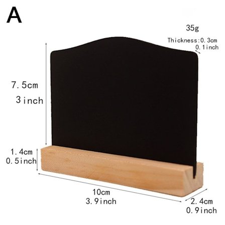 Mini Blackboard meddelandeskylt A A