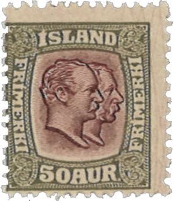 Island 1907-1908 - AFA 59 - Postfrisk