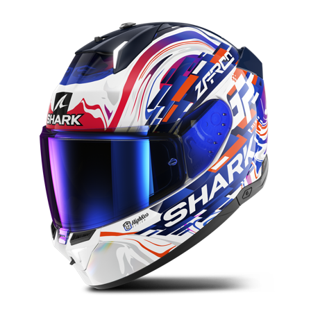 Integralhelm Shark SKWAL i3 Weiß/Violett Blau S