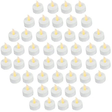 Genopladelige fyrfadslys 6 stk, USB-genopladelige LED-lys, batterifrie flimrende lys, boligindretning B