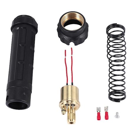 Euro-koppling Anslutning Mässing Mig Svetsbrännare Adapter för CO2 Mig Svetsbrännare