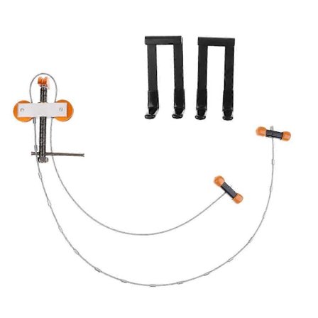 Universal 3/4" bueskydningspresse med Quad Limb L-beslag til compoundbue