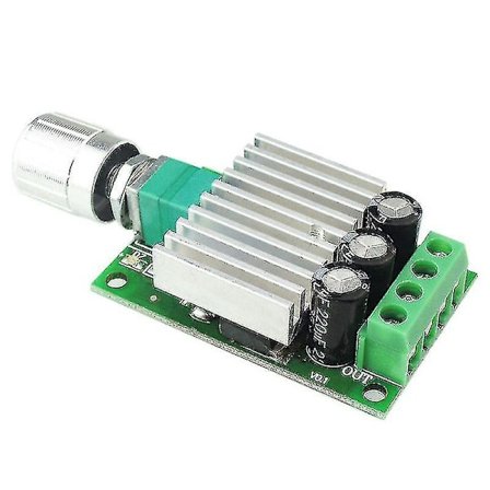 12v/24v 10a Pwm Dc Motorhastighetsregulator - Justerbar hastighetsregulator Dimmer