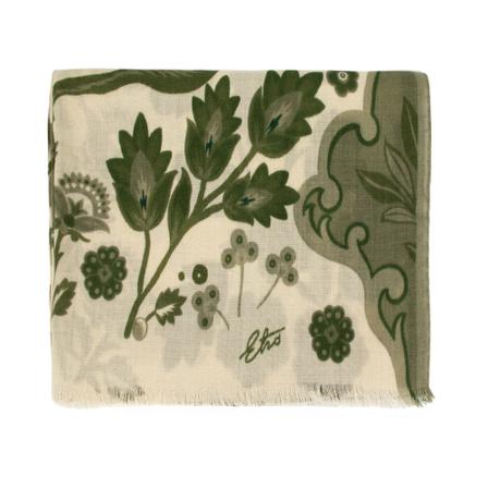 Etro Halstørklæde 10007_4508_500 Grøn, Dame Tørklæder, Størrelse: ONE Size