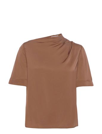 Lima Tee Blouses Short-sleeved Brun Ahlvar Gallery