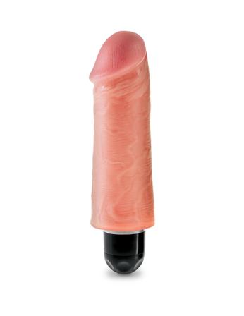 Stiffy Vibrerende Dildo 15.5 cm - Naturlig Lys - Vuxen.se - Air pressure stimulator, klitoris vibratorer, dildoer, lystkugler, magic wand & æg.