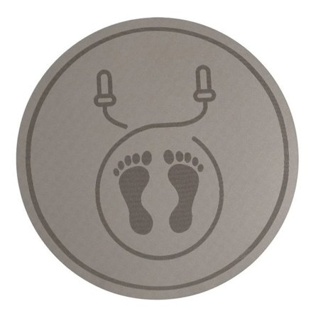 VR-matte - Supermyk stor matte for virtuell virkelighet, grå[YD]