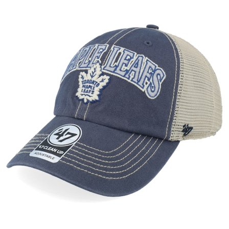 47 Brand - NHL Blå trucker Caps - Toronto Maple Leafs NHL 47 Clean Up Toronto Maple Leafs Vintage Navy Trucker @ Hatstore