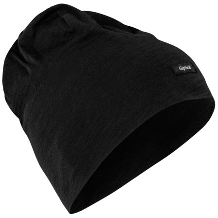 GripGrab Merino Polyfibre Lightweight Beanie Unisex beanies Black S