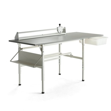 Packtisch SEND, 2000 x 800 mm, grau