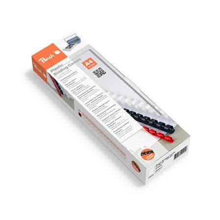 PEACH Binderücken 8 mm A4 für Bindegeräte 8 mm Binderücken