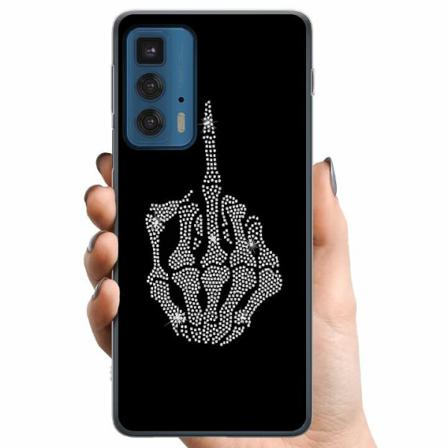 Motorola Edge 20 Pro Tpu Mobilskal Fuck You Bling