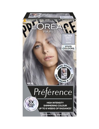 L'Oréal Paris L'oréal Paris Préférence Vivid Colours 10.112 Silver Grey - Nude - ONE SIZE