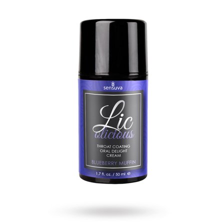Sensuva: Lic-O-Licious Blueberry Muffin Oral Delight Cream - Vuxen.dk: Bedre sex