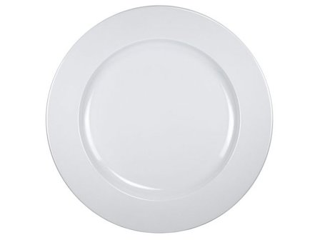 BBM Tallrik Porslin flat 24cm 6/fp - Lyreco - Kök och servering - Glas porslin och bestick - Flergångstallrikar