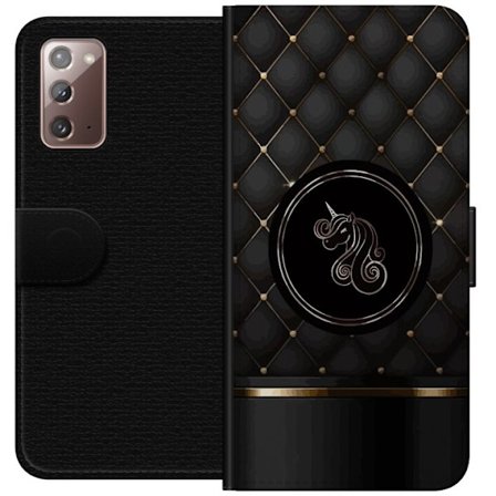 Yhteensopiva Lompakkokotelo Samsung Galaxy Note20 Luksustuholainen