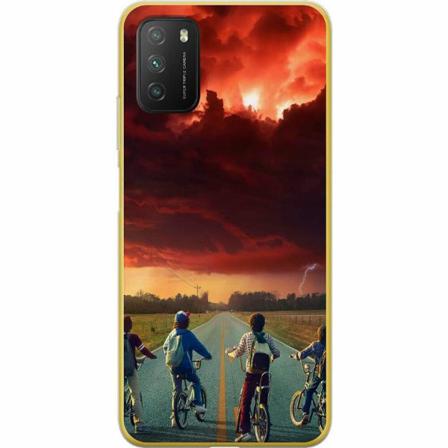 Xiaomi Poco M3 Genomskinligt Skal Stranger Things