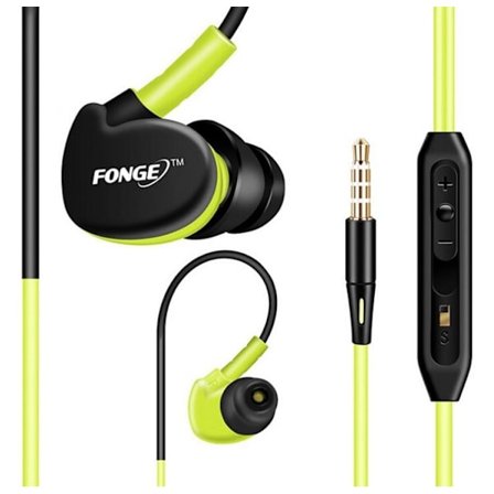 FONGE Sport In-ear Hörlurar med Mic (Earphone)