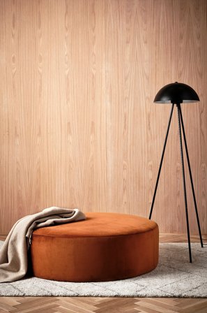 Jotex - Sittepuff, Diameter 110 Cm Kola brun - SHANGHAI - Kjøp Sittepuffer hos Jotex