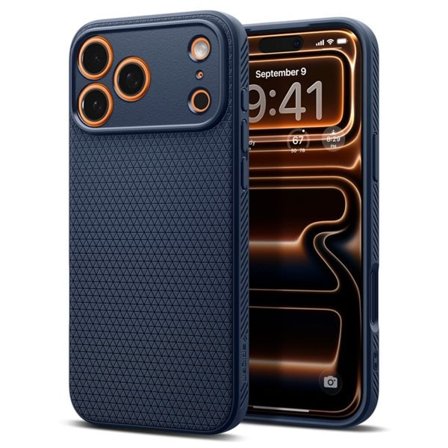 Spigen Liquid Air-etui til iPhone 17 Pro - Blå