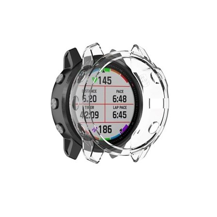 Garmin Fenix 6S / 6S Pro transparent skydd - Transparent
