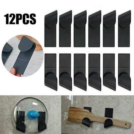 Vægmonteret gryde- og lågophæng til køkkenredskaber