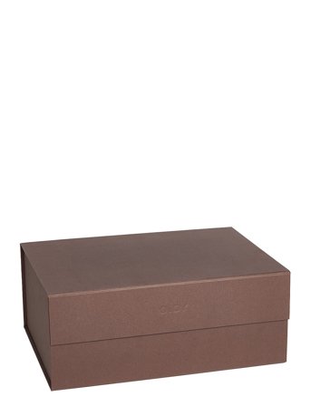 OYOY Living Design Hako Storages Box - A4 - Brown - 15X25X33CM x 0.9