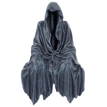 Gothic Decor Hylla Sitt Staty, Greystone