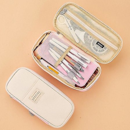 Suurikokoinen penaali toimistoon, korkeakouluun, kouluun, suuri säilytyslaukku