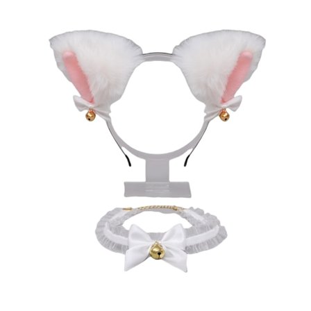 Lolita spets pannband med rosett choker