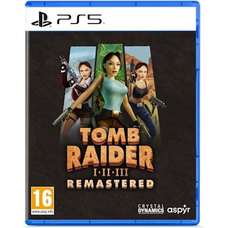 Videospil - Tomb Raider - I-III Remastered - PS5 - Eventyr - Blu-Ray - Importversion