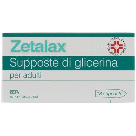Zetalax Adulti 18 Supposte 2,25g