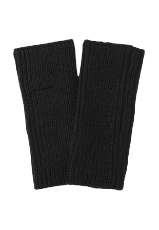 Å WOMAN Handledsvärmare ANGELICA Vantar & handskar Svart ONESIZE