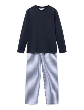Mango | Striped Long Pyjamas | 5-6