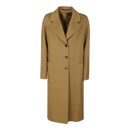Tagliatore, Single-Breasted Coats Brązowy, Kobieta, Rozmiar: 2XS