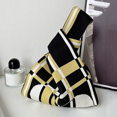 Strik Håndtasker Håndledstaske SORT