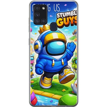 Kompatibelt Mobilskal till Samsung Samsung Galaxy A21s Crowned Space Runner