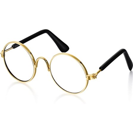 Koiran aurinkolasit Retro Lemmikkilasit Nuken lasit Klassiset pyöreät koiran lasit Metalliset kissa pennun silmälasit Hippiasut kissoille ja koirille,