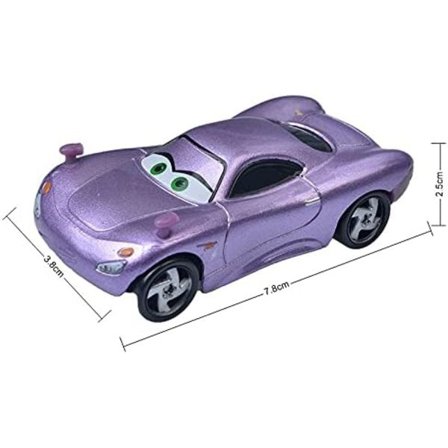 Disney Pixar Cars 3 Chick Hicks Politi McQueen Mater Fabulous Hudson Støbt Metal Legering Modelbil Legetøj til Drenge (Farve: Chick Hicks)