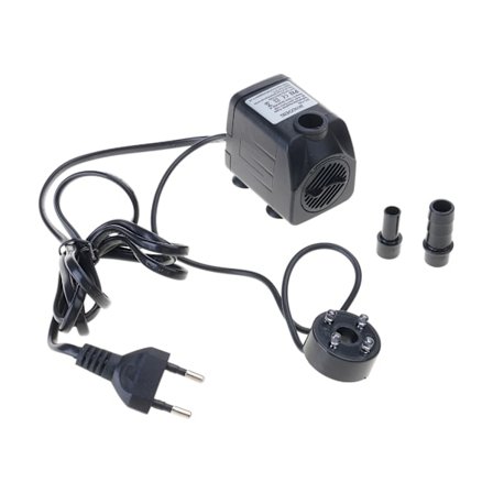 Multifunktionelle vandpumper med LED-lys 220V nedsænkelig ABS akvariefilter