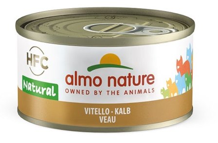 Almo Nature HFC Natural Umido Al Vitello Per Gatti Adulti Lattina