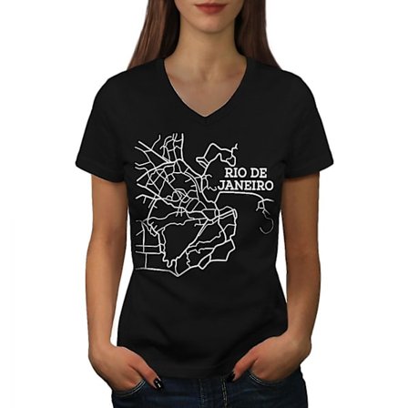 Rio De Janeiro mode T-shirt för kvinnor