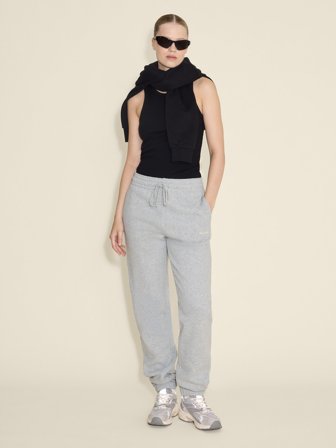 Holzweiler W Regular Trousers - Grey Mix - Women's - XXS