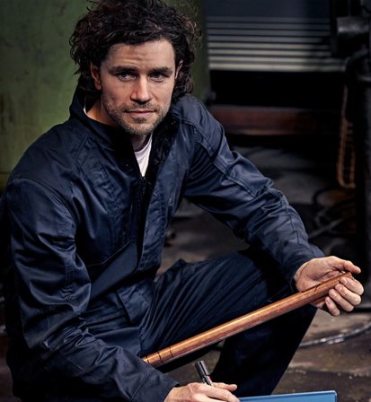 Arbetskläder Fristads Herr Green overall 8930 GWM, Mörk marinblå