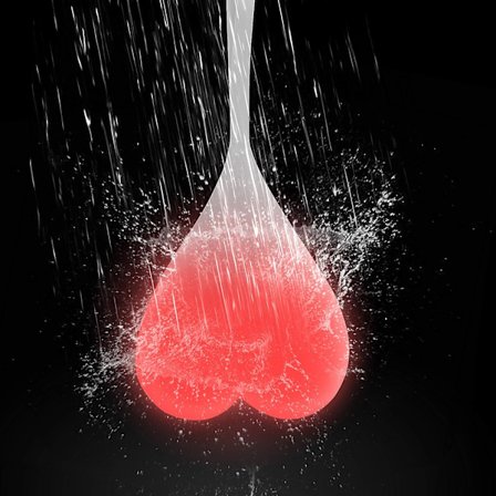 LED-säkerhetsljus - Blinkande eller kontinuerligt ljus - Vattentätt LED-ljus - Silikon - Hög synlighet - För på språng - Röd